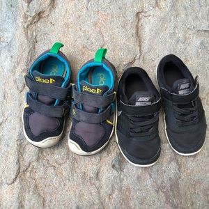 Bundle of boys Toddler 9 sneakers